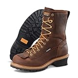 Carolina Spruce 8' Soft Toe Waterproof Logger Work Boot...