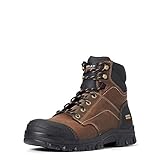 ARIAT Mens Treadfast 6'' Steel Toe Work Boot Distressed...