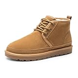 Bruno Marc Men's Winter Snow Boots FuzzyGo Cozy Suede...