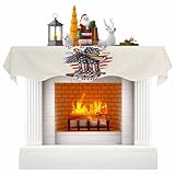 American Flag 250 Year Anniversary Fireplace Mantle...