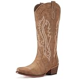 Rollda Cowboy Boots for Women, Cowgirl Boots Vintage...