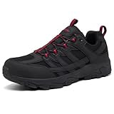 SHULOOK Men's Waterproof Hiking Shoes Lightweight...