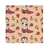 Kigai Cloth Napkins Set of 4 Western Boots Dinner...