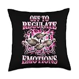 Off to Regulate Emotions Silly Goose Riding Scooter...