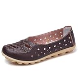 Loafers for Women Hollow Out Breathable Loafers Casual...