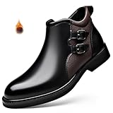 Zentavi Classic Genuine Leather Chelsea Boots - Low...