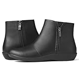SUEDI Women's Ankle Boots Flat Booties Casual Short...
