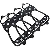 Beaupretty 2 Pairs Ice Snow Cleats Crampons for Shoes...