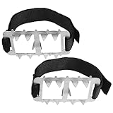 Beavorty 10 Spike Mountaineering Crampons Snow Shoe...