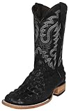 Texas Legacy Mens #110N Black Cowboy Boots Alligator...