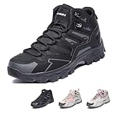 Cibenf Women's Waterproof Hiking Boots Non-Slip Rugged...