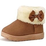 WUIWUIYU Baby Girl's Toddler's Cute Bowknot Winter...