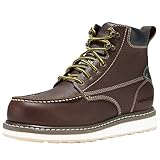 HISEA NINGO Steel Toe Work Boots for Men,6” Mens Work...