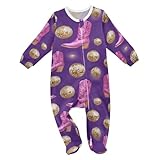 Plaaee Unisex-baby One-piece Footie,Disco Balls Cowgirl...