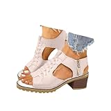 Sandals for Women Dressy Summer Peep Toe Slingback Low...