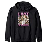 I Eat Turf Funny Goat Bootleg Graphic Style Retro 90s...