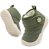 BARERUN Warm Baby Boots First Walker Shoes Boys Girls...