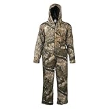 Kids Insulated Coverall with Hood - Mossy Oak Camo,...