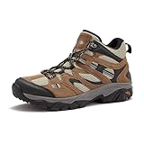 HI-TEC Ravus WP Mid Waterproof Hiking Boots for Men,...