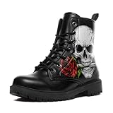 coolcustomize Custom Black Combat Boots for Women...