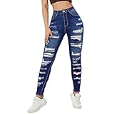 Kassercny Ripped Skinny Jeans for Women High Waisted...