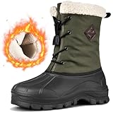 LACKWAR Snow Boots for Men Winter Waterproof Insulated...