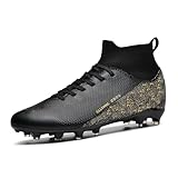 CLLYHHC Men's Soccer Shoes Football Cleats Training...
