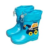 Toddler Rain Boots Waterproof Non-Slip Lightweight...