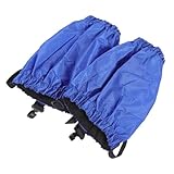 HAKIDZEL Adjustable Waterproof Outdoor Leg Gaiters Blue...