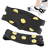 Shoe Grippers for Ice and Snow | 5 Steel Teeth Traction...