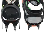 Respicefinem 12 Teeth Ice Crampons Ice Gripper with...