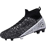 CLLYHHC Men's Soccer Shoes Lightweight Football Boots...