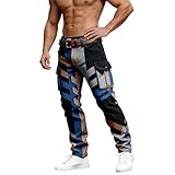 Mens Cargo Pants Casual Military Tactical Rip Stop...