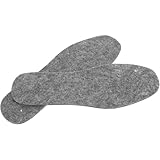 LRXIYODE Large Size Cuttable Wool Felt Insoles 1 Pair...