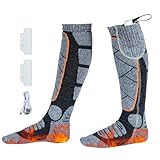 Electric Heated Socks - Electric Rechargeable USB...