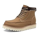 Bruno Marc Men's Moc Toe Boot Fashion Comfort Casual...