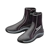 TUSA Hard Sole HS 5MM Dive Boot, Black, Size 9