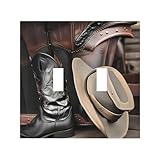 Classic Wall Plates, Light Switch covers, Cowboy Black...