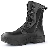 FREE SOLDIER Men's Work Tactical Boots 8 Inches Side...