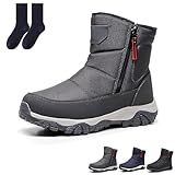 kuker Men’s Waterproof Orthotic Winter Work Boots,...