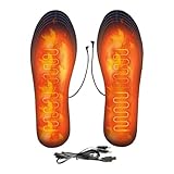 Heated Insoles for Men Women Rechargeable Electric...