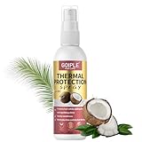 WOZUTUNT Heat Protectant Spray for Hair - Coconut-...