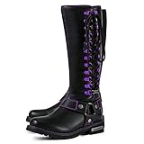 Dream Apparel Women's Harness Motorcycle Riding Boots...