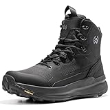 WIDEWAY Men's Lightweight Tactical Boots with Side...
