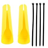 NUOBESTY Front Fork Cover and Motorcycle Boot Protector...