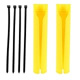 SEWOART Front Fork Protector Cover Set for Motorcycle...