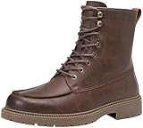 Jousen Mens Boots Casual Motorcycle Boots High Top...