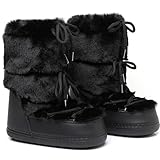 Faux Fur Snow Boots for Women,Furry Fuzzy Fluffy Womens...