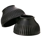 Centaur Thick Rib Bell Boots, Size: L (457539BLK-LRG)