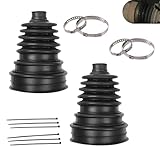 culycey 2 PCS CV Axle Boot, CV Joint Boot with Clamps...